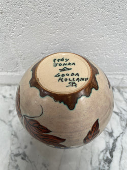 Hand Painted "Gouda" Vase | Antique & Vintage | Moonee Ponds Antiques | Australia Wide Delivery