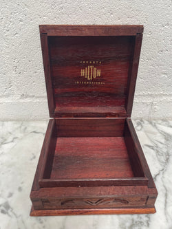 Vintage Hand Carved Wooden Trinket Box | Antique & Vintage | Moonee Ponds Antiques | Australia Wide Delivery