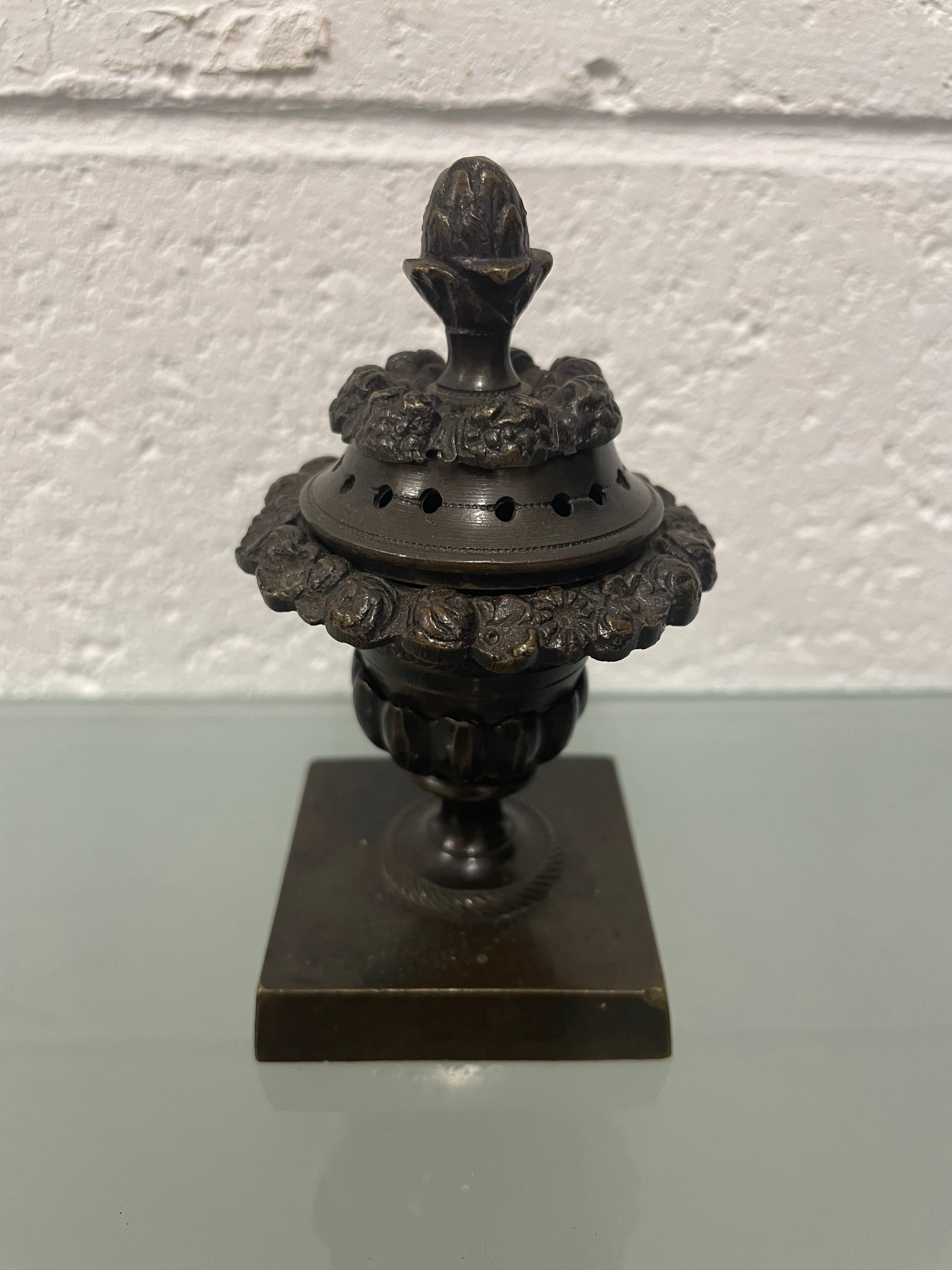Victorian Bronze Miniature Incense Burner | Antique & Vintage | Moonee Ponds Antiques | Australia Wide Delivery