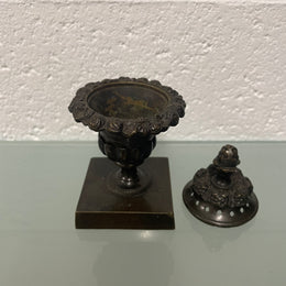 Victorian Bronze Miniature Incense Burner