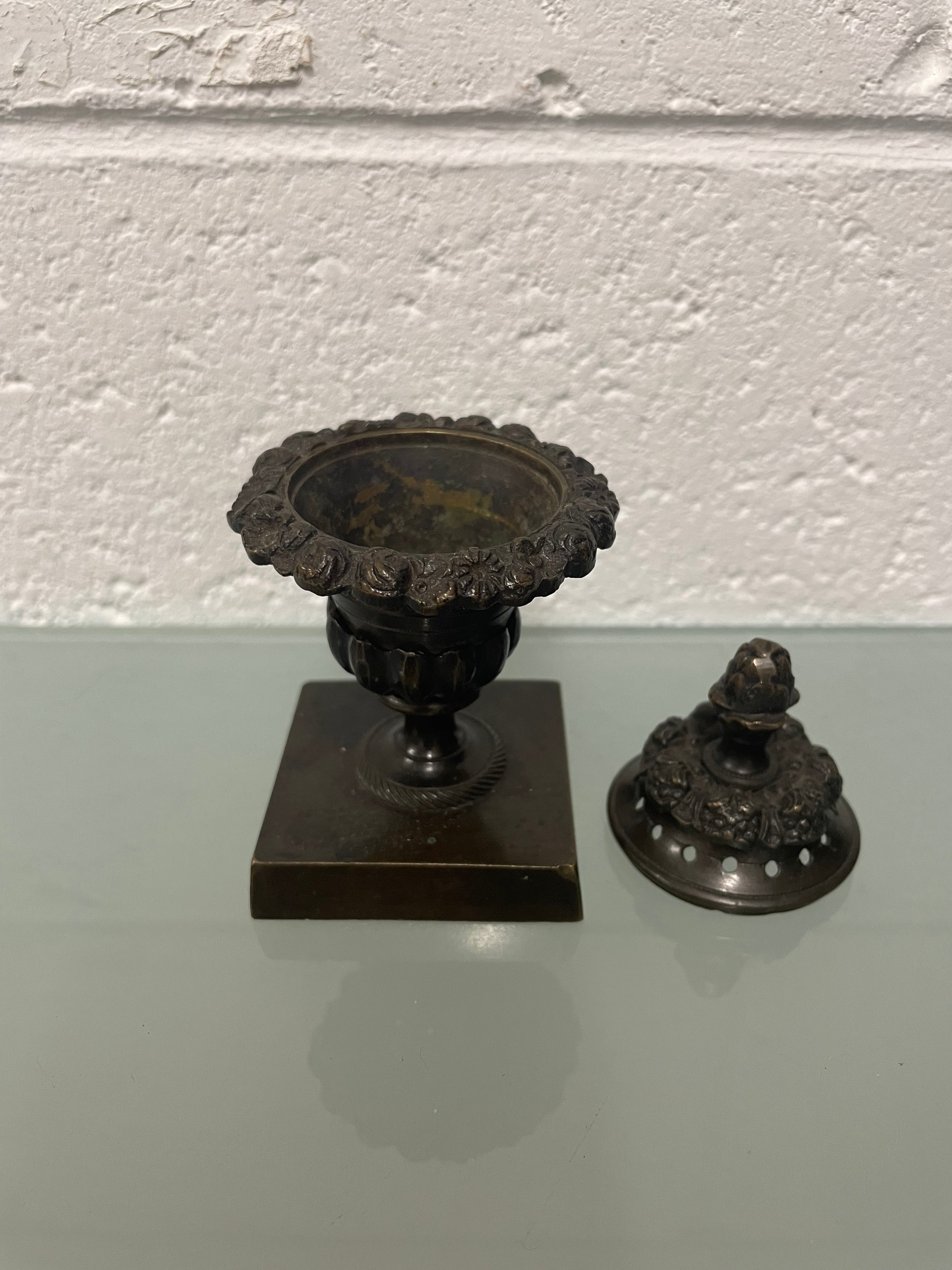 Victorian Bronze Miniature Incense Burner | Antique & Vintage | Moonee Ponds Antiques | Australia Wide Delivery