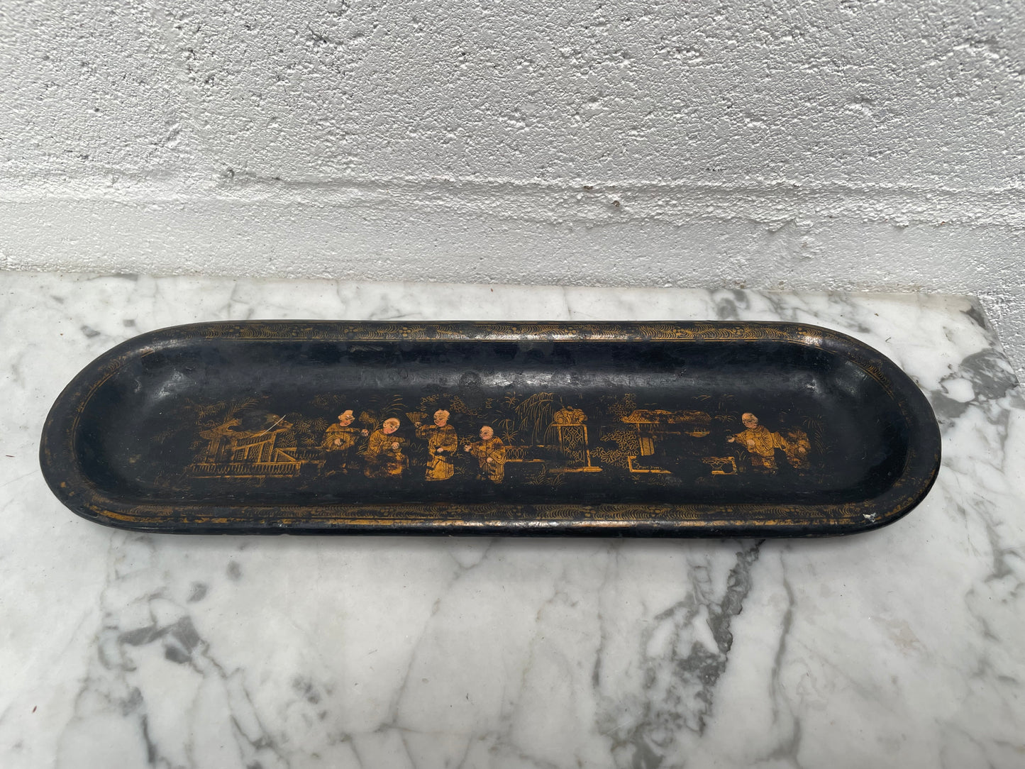 Antique Chinese Pen Tray