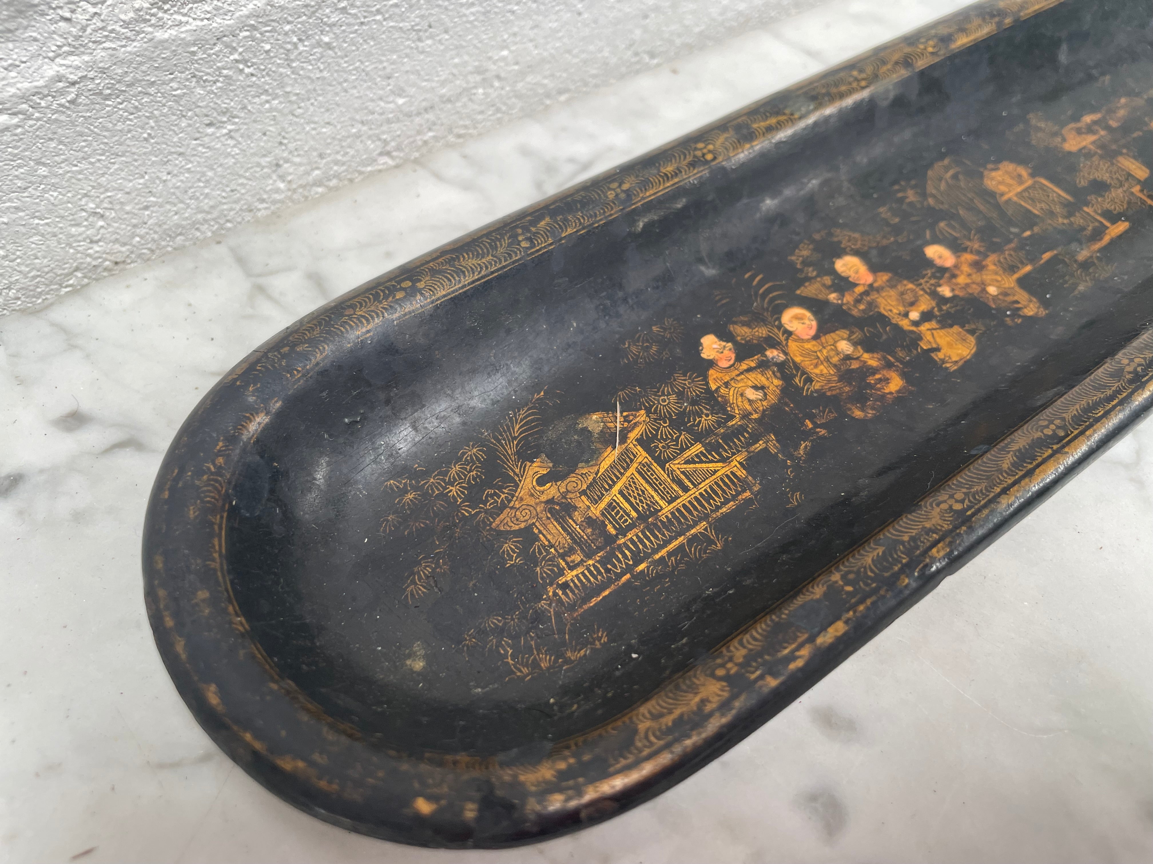 Antique Chinese Pen Tray