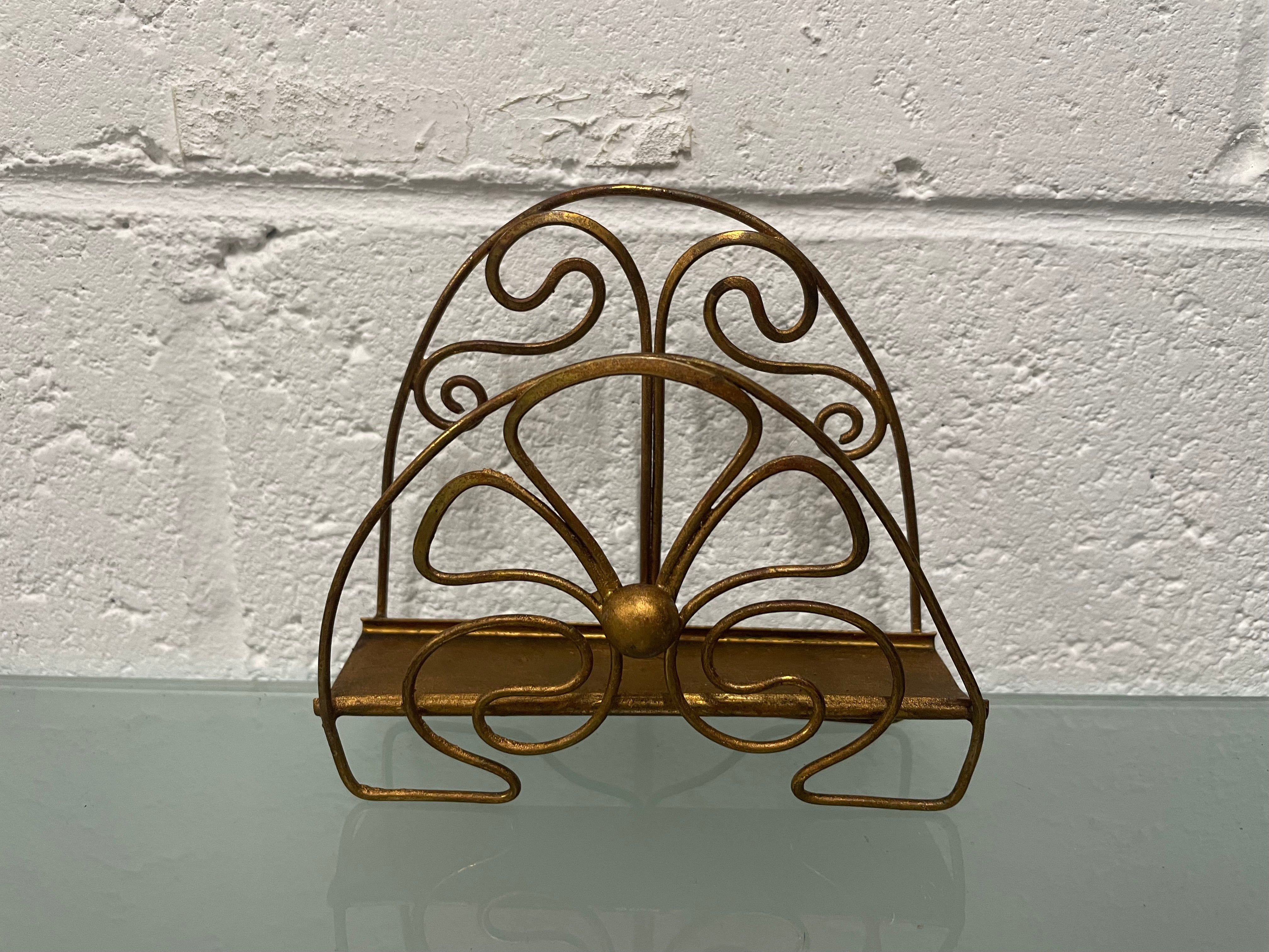 Art Nouveau Letter Rack