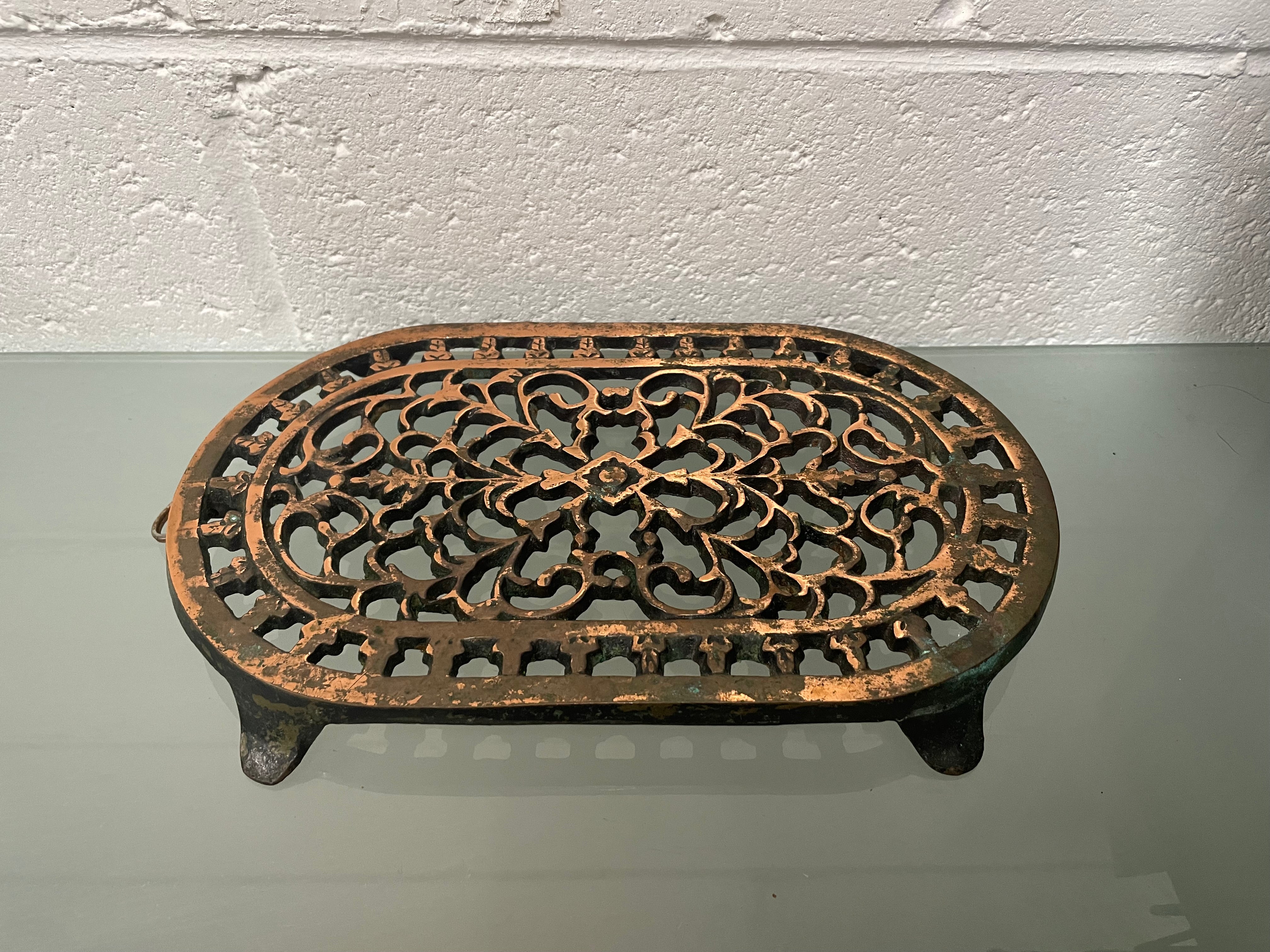 Vintage Copper Trivet | Antique & Vintage | Moonee Ponds Antiques | Australia Wide Delivery
