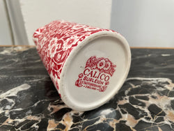 Burleigh Red Calico 1/4 Pint Jug | Antique & Vintage | Moonee Ponds Antiques | Australia Wide Delivery