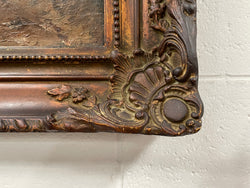 Beautiful Dutch Oil on Canvas Painting In Ornate Frame | Antique & Vintage | Moonee Ponds Antiques | Australia Wide Delivery