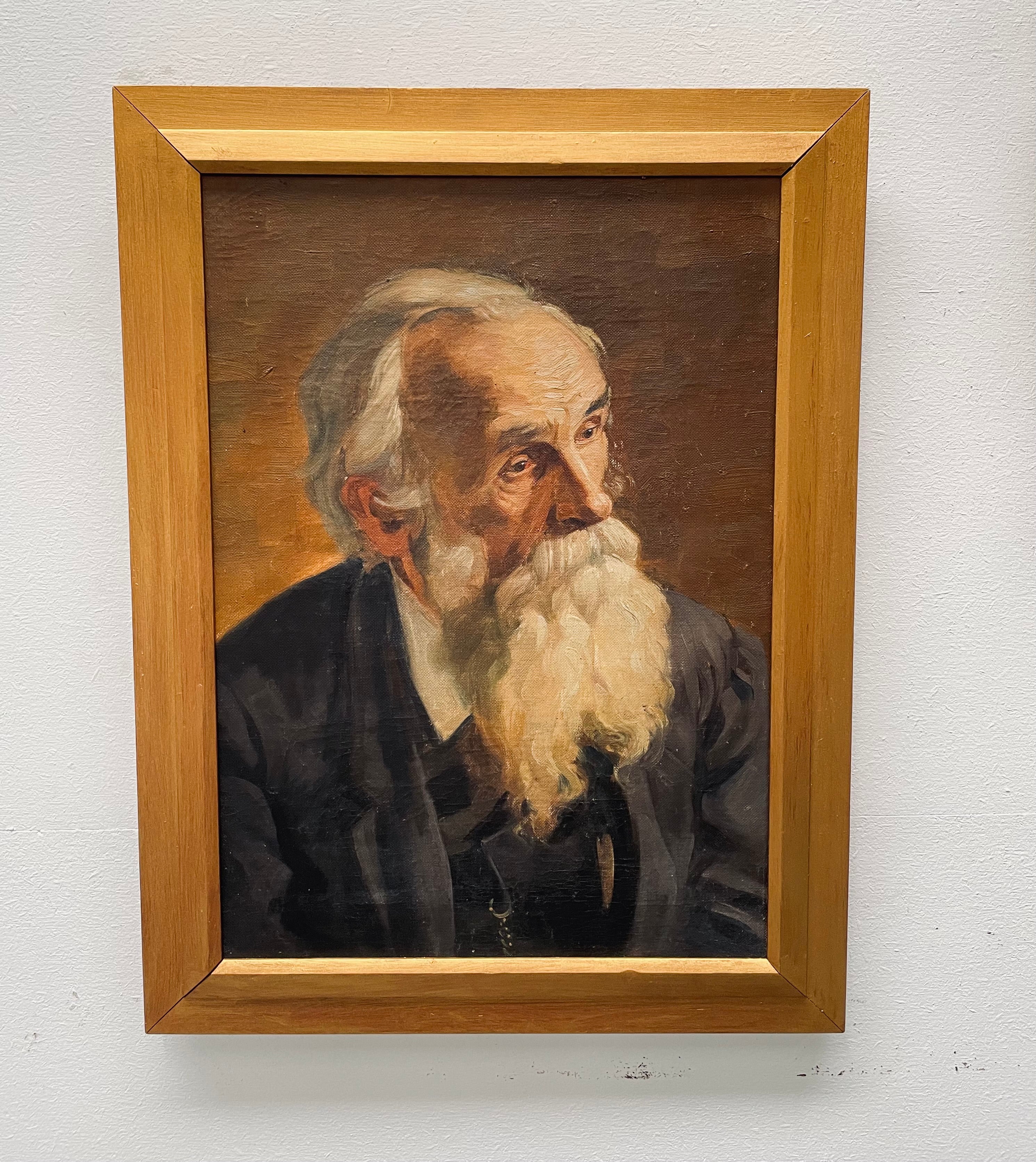 European Portrait Oil on Canvas Framed | Antique & Vintage | Moonee Ponds Antiques | Australia Wide Delivery