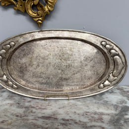 Large Antique English "Beldray" Arts & Crafts/Nouveau Silver Plated Tray