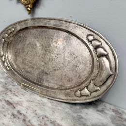 Large Antique English "Beldray" Arts & Crafts/Nouveau Silver Plated Tray
