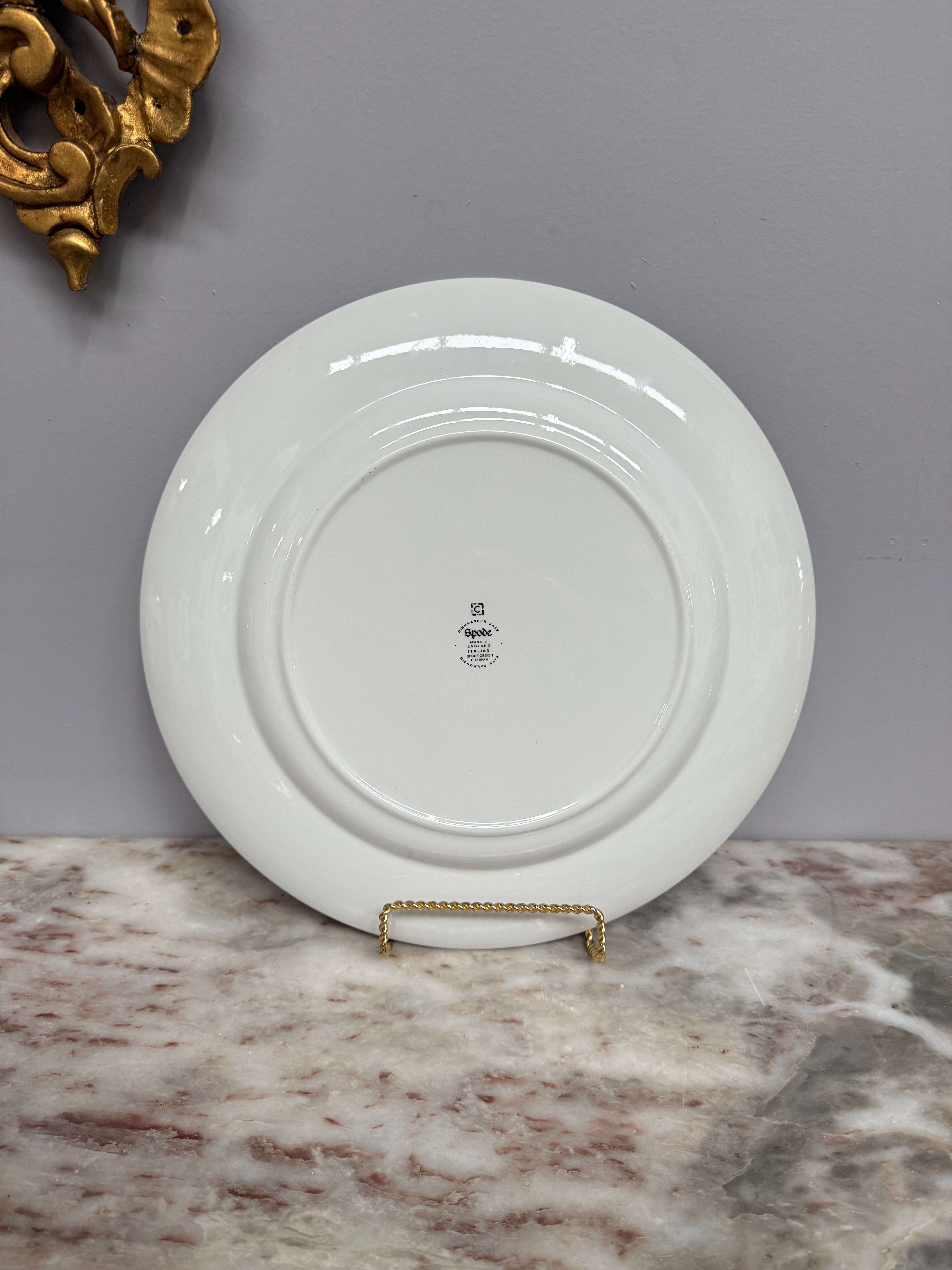 Vintage Spode Italian Scene Large Charger Plate