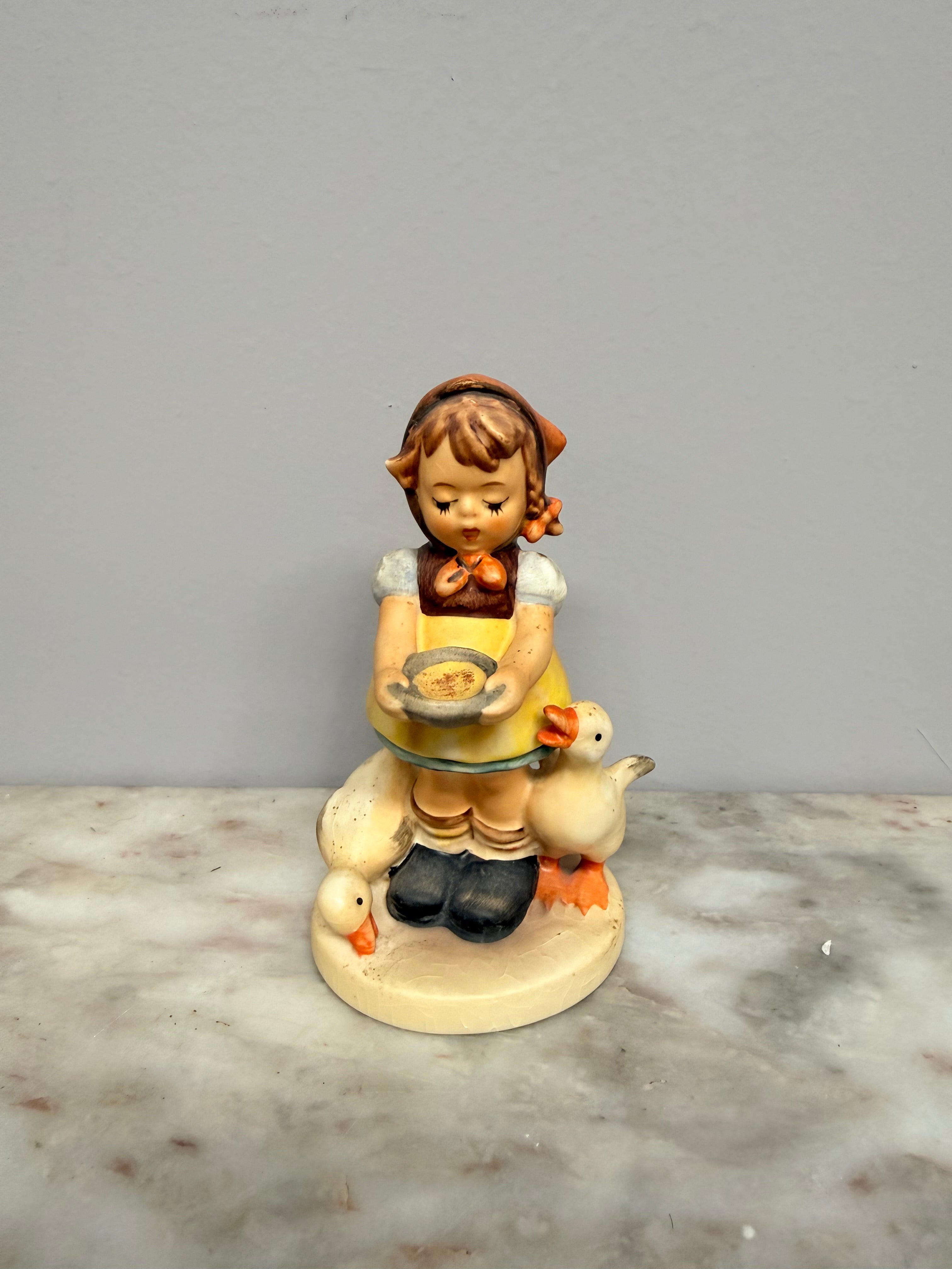Vintage Hummel Figure 'Be patient' Goebel W.Germany | Antique & Vintage | Moonee Ponds Antiques | Australia Wide Delivery