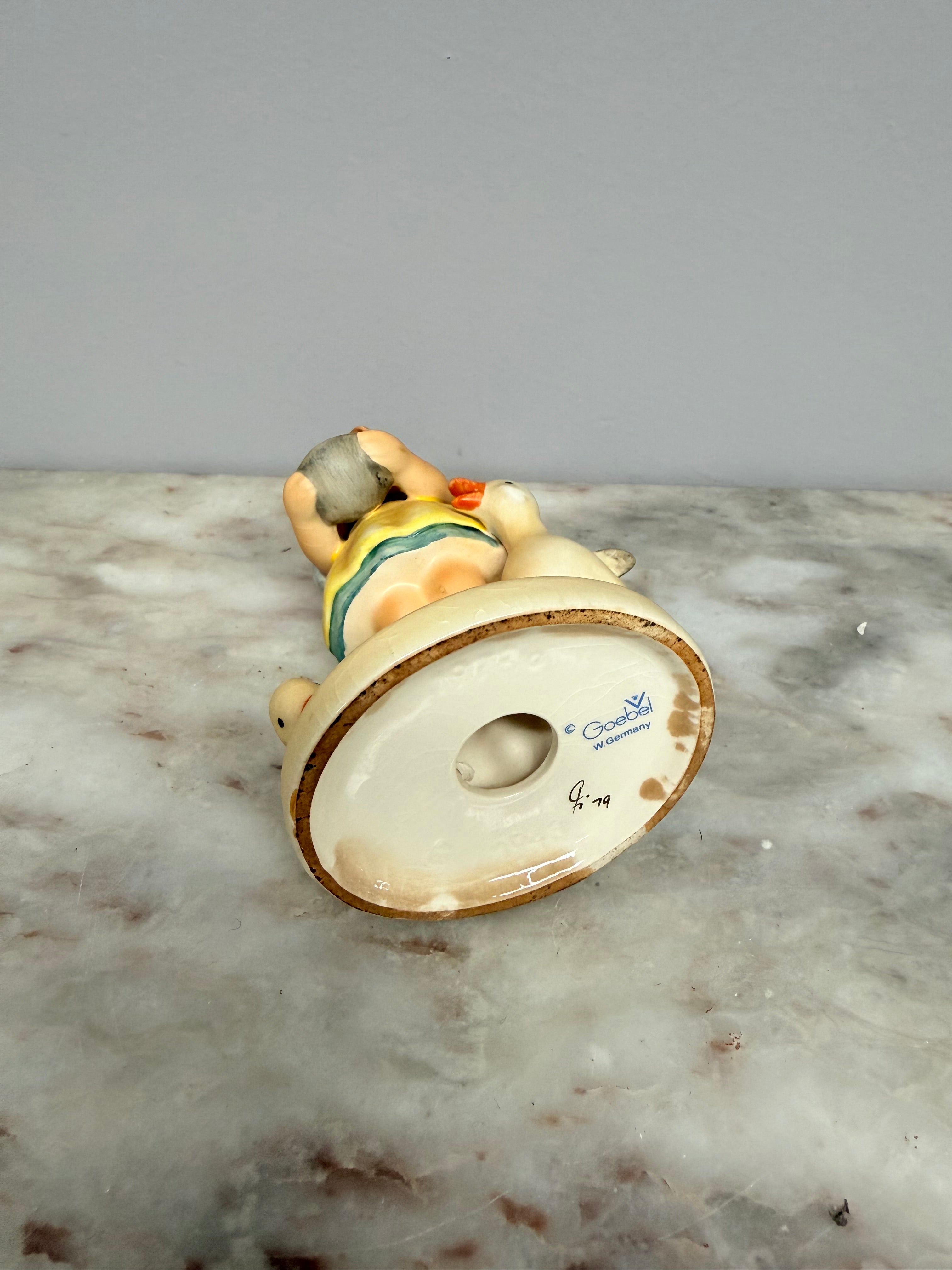 Vintage Hummel Figure 'Be patient' Goebel W.Germany | Antique & Vintage | Moonee Ponds Antiques | Australia Wide Delivery