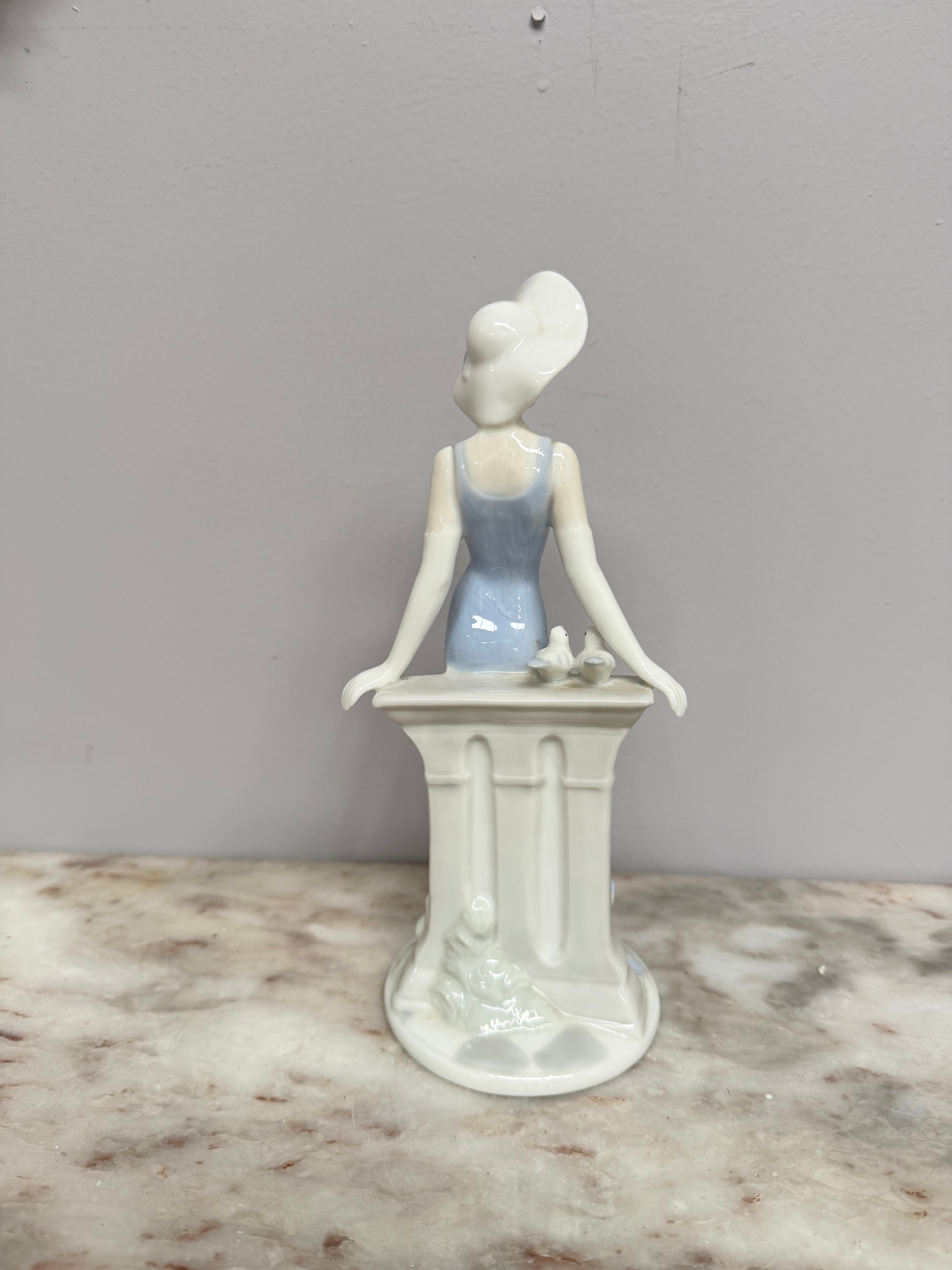 Art Deco Style Lady Figurine