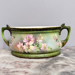Edwardian 2 Handled Flower Planter Pot / Jardiniere