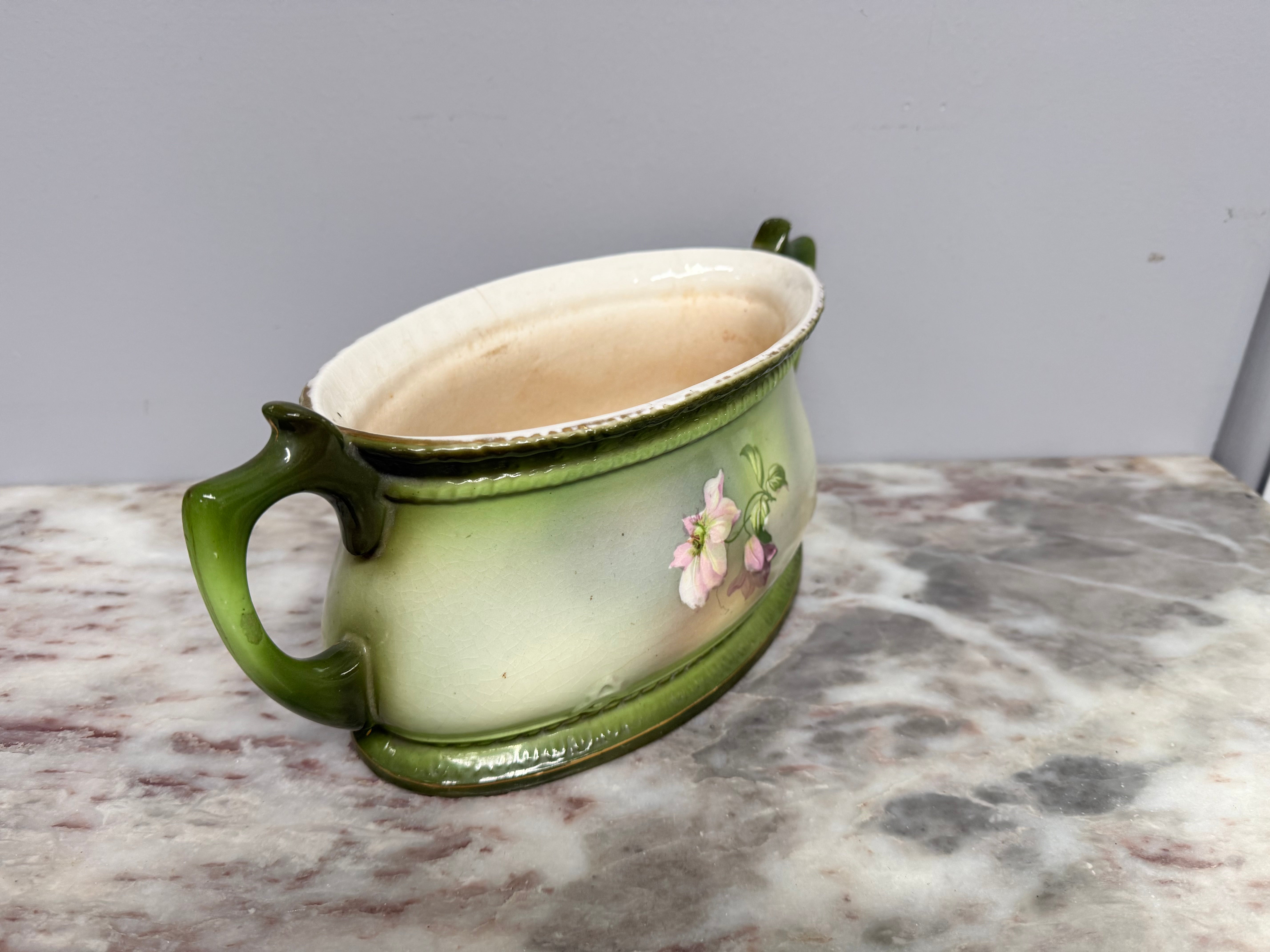 Edwardian 2 Handled Flower Planter Pot / Jardiniere | Antique & Vintage | Moonee Ponds Antiques | Australia Wide Delivery