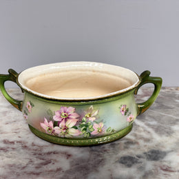 Edwardian 2 Handled Flower Planter Pot / Jardiniere