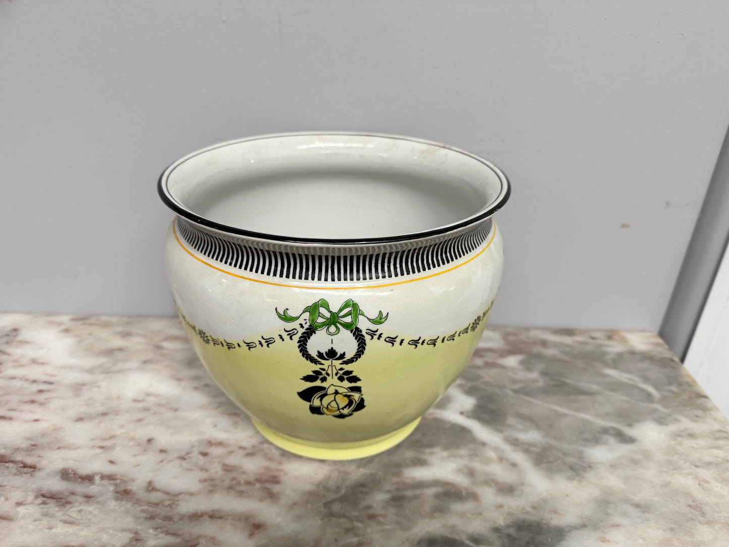 Antique Shelley Art Deco Chine Jardinière