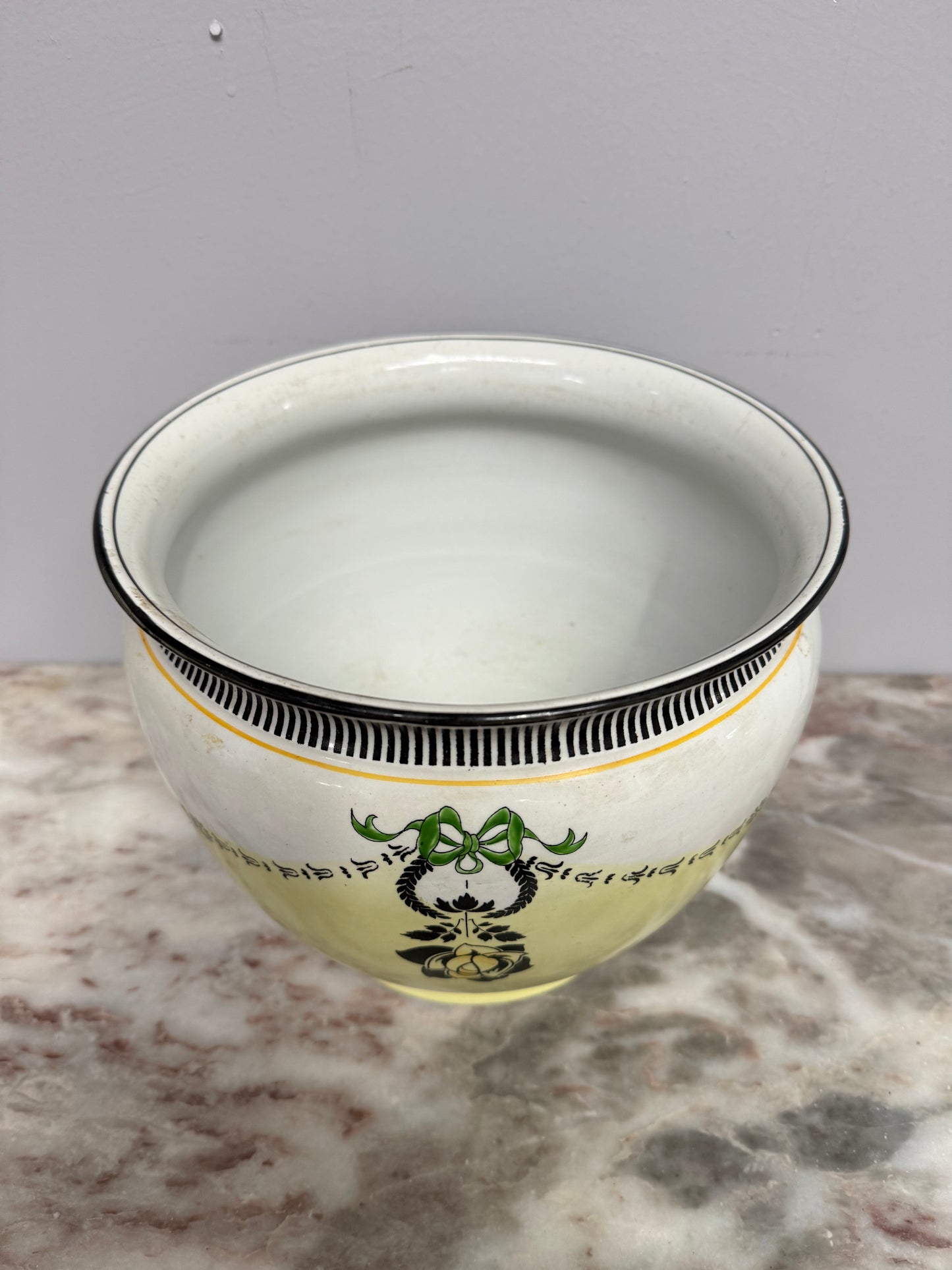 Antique Shelley Art Deco Chine Jardinière