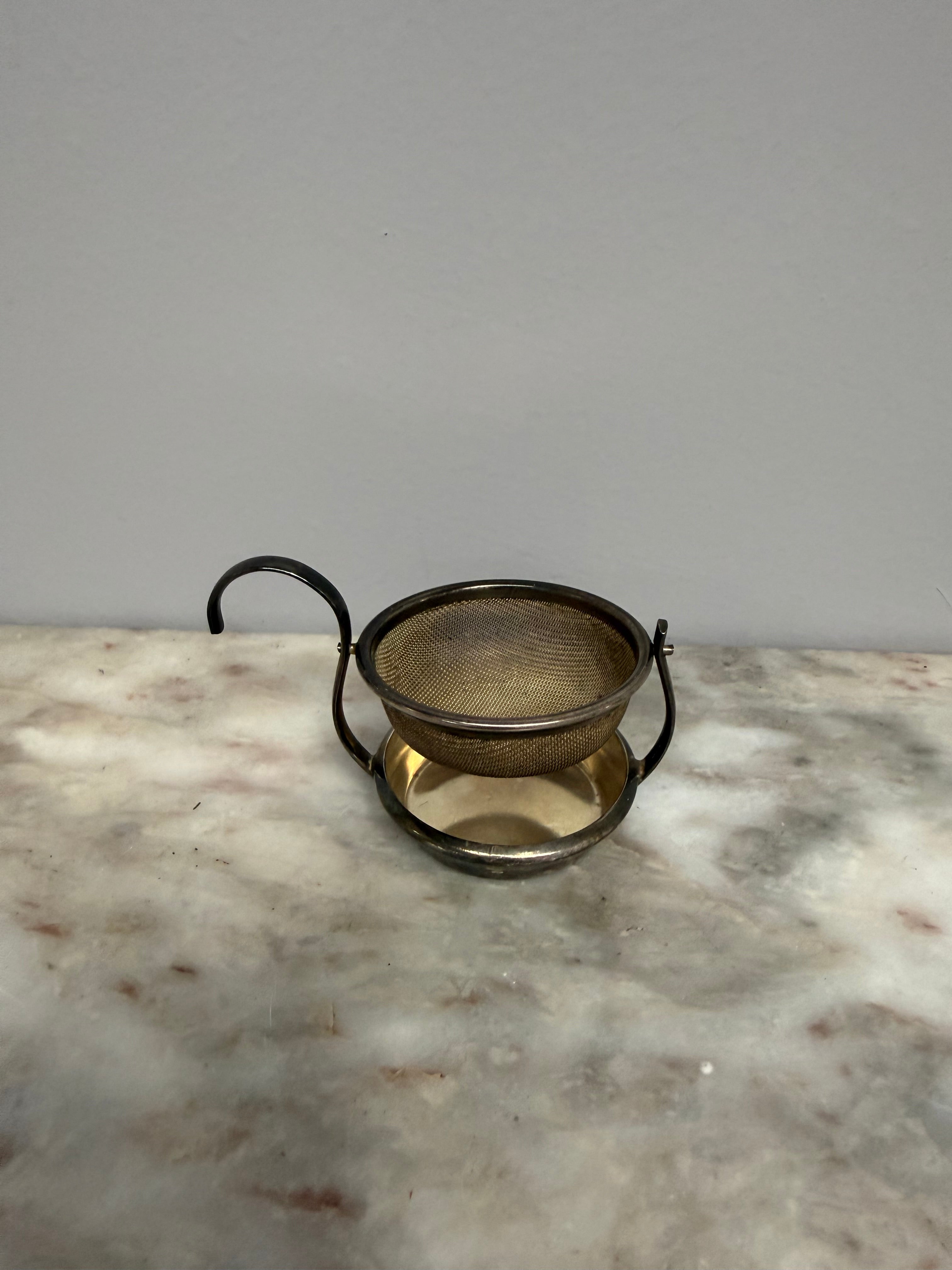 Vintage Silver Plated Tea Strainer