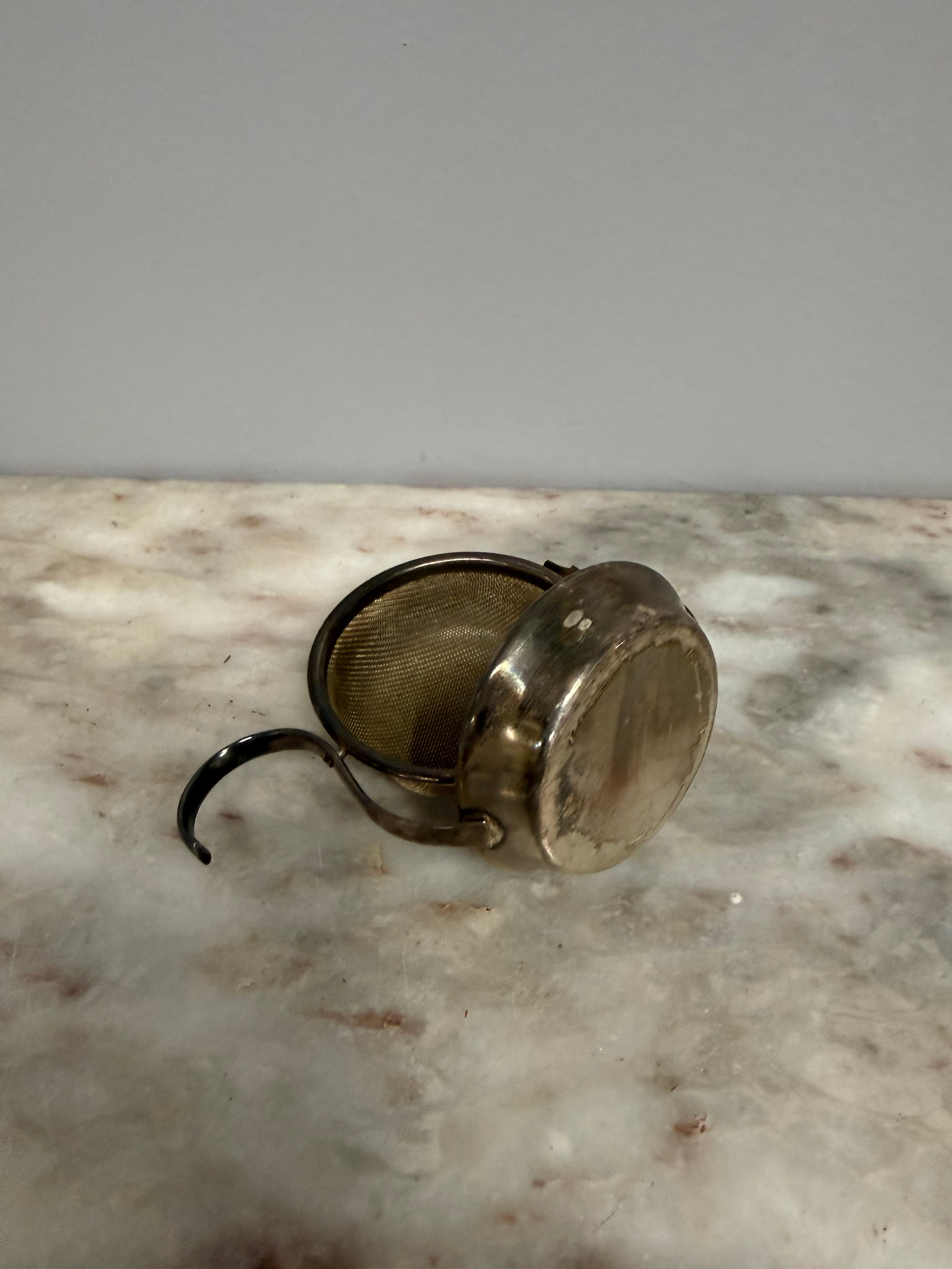 Vintage Silver Plated Tea Strainer | Antique & Vintage | Moonee Ponds Antiques | Australia Wide Delivery