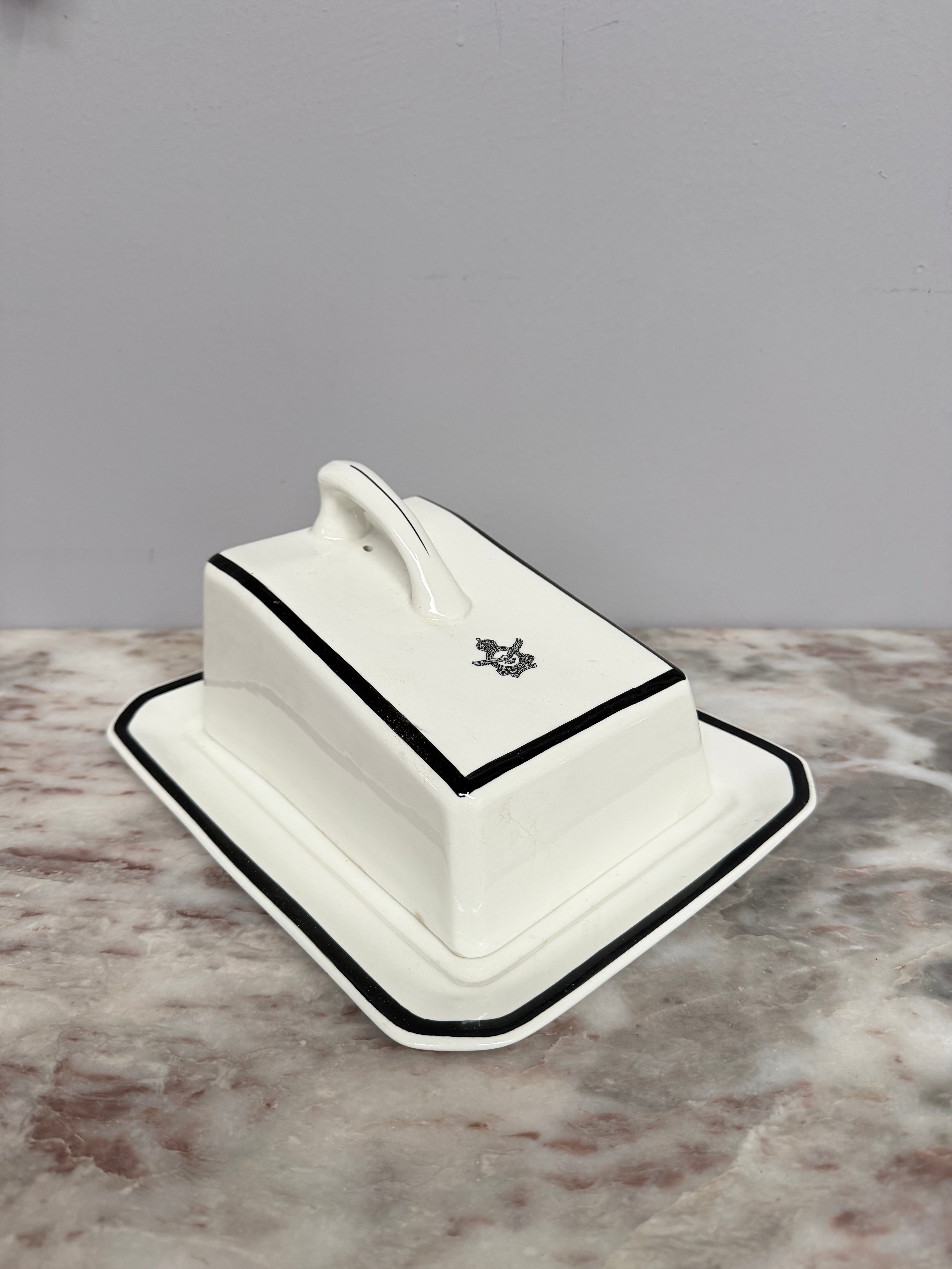 Vintage Royal Australian Air Force Cheese Dish & Cover