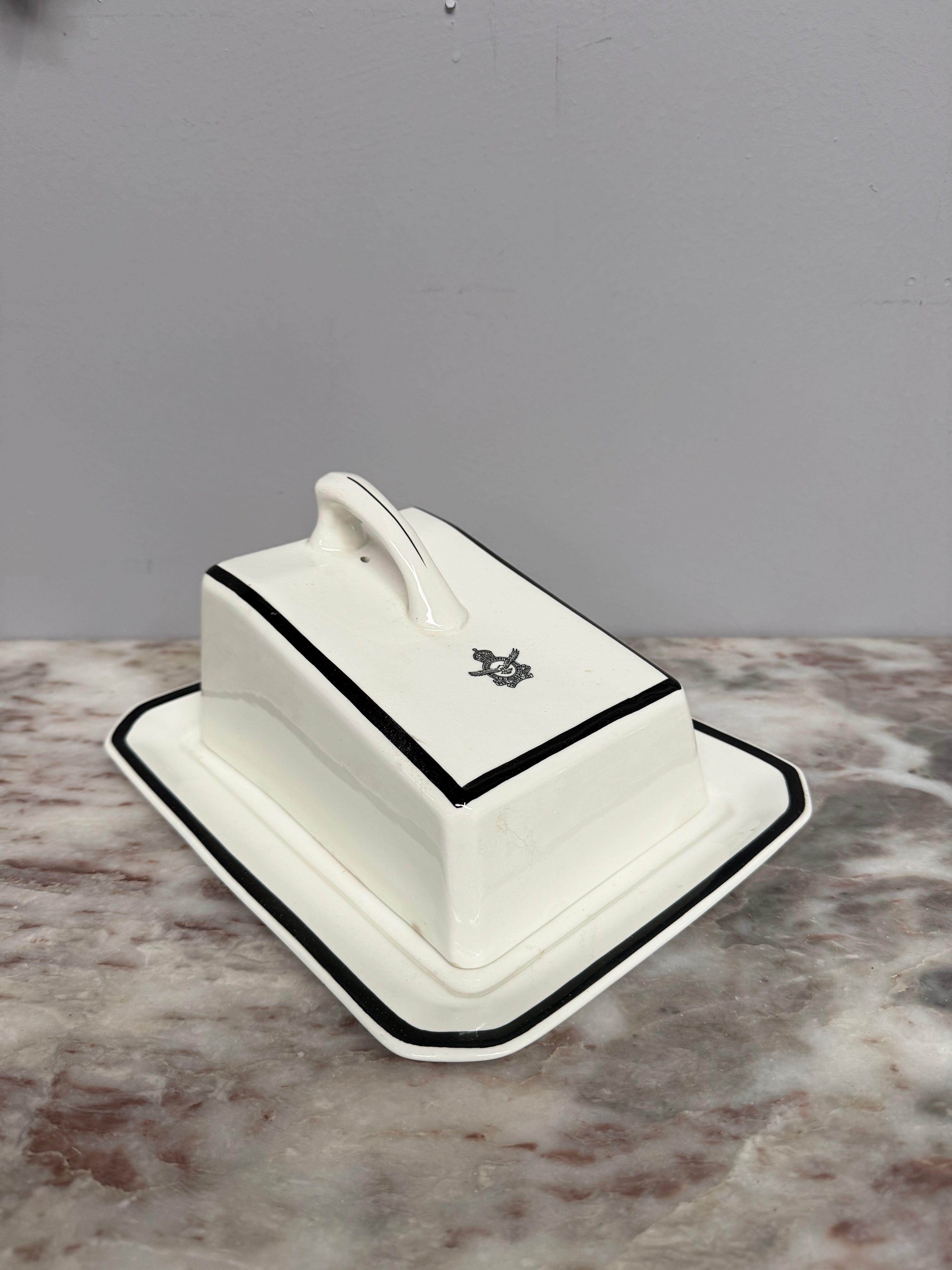 Vintage Royal Australian Air Force Cheese Dish & Cover | Antique & Vintage | Moonee Ponds Antiques | Australia Wide Delivery