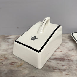 Vintage Royal Australian Air Force Cheese Dish & Cover