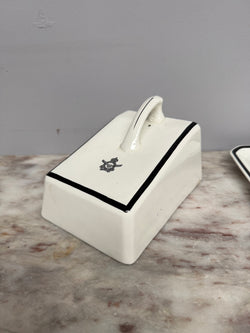 Vintage Royal Australian Air Force Cheese Dish & Cover | Antique & Vintage | Moonee Ponds Antiques | Australia Wide Delivery