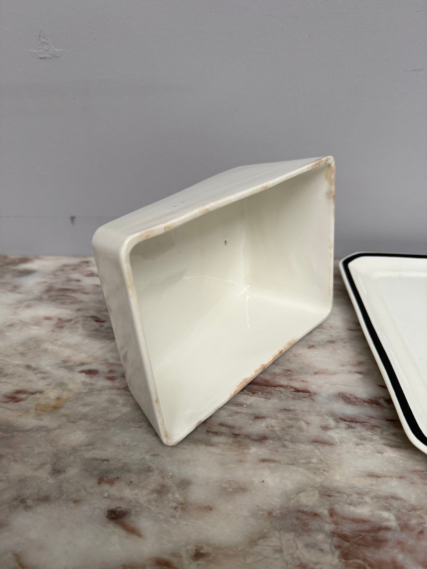 Vintage Royal Australian Air Force Cheese Dish & Cover