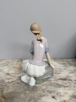 Vintage Natio (Lladro) Figurine "Spring" Moonee Ponds Antiques
