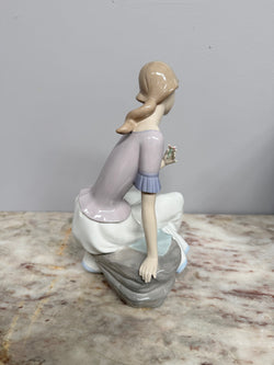 Vintage Natio (Lladro) Figurine "Spring" Moonee Ponds Antiques