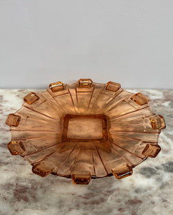 Vintage Art Deco Glass Bowl Moonee Ponds Antiques