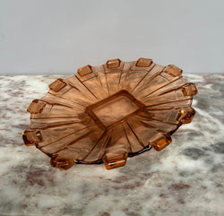 Vintage Art Deco Glass Bowl Moonee Ponds Antiques