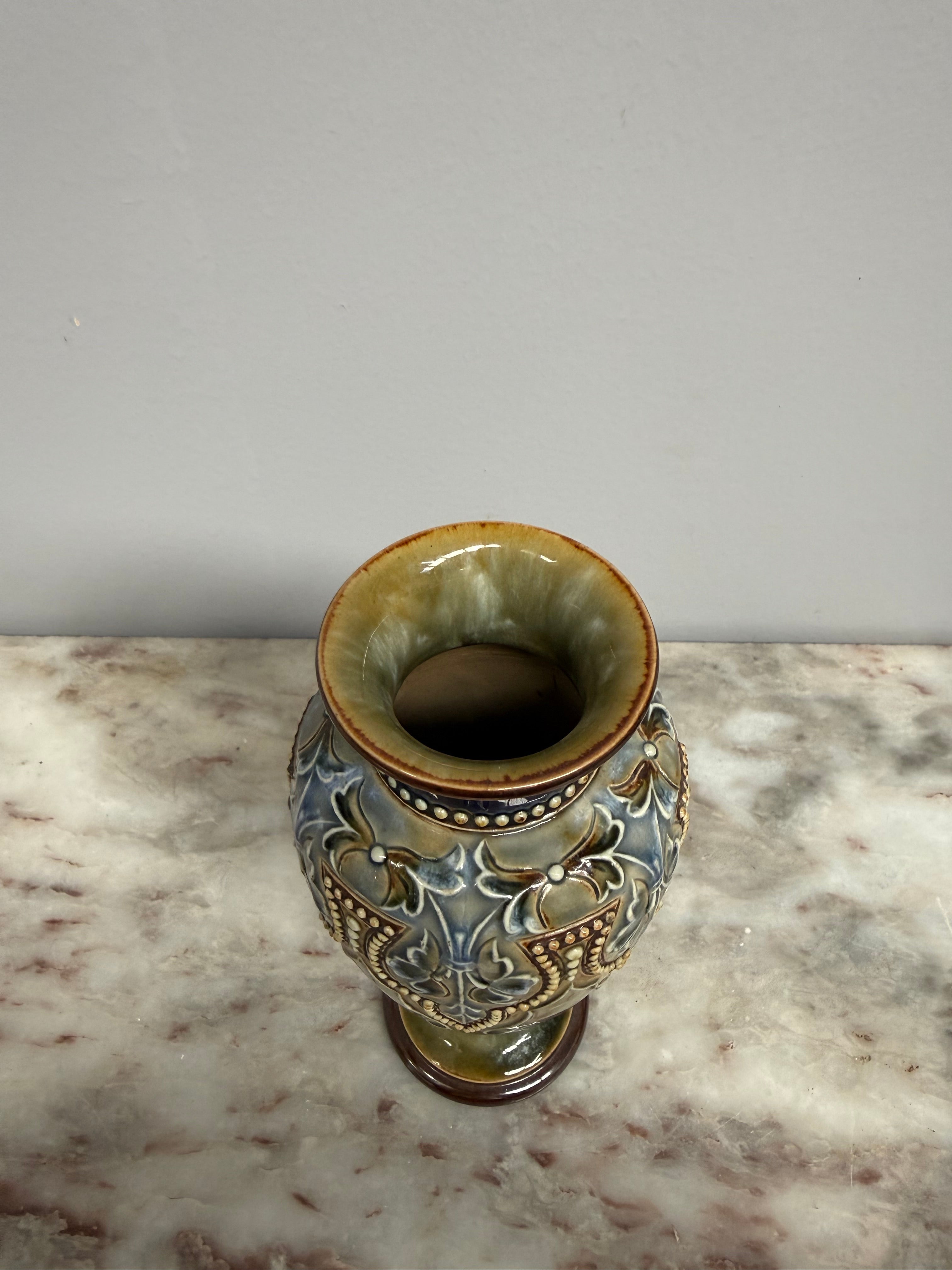 Antique Royal Doulton Lambeth Art Nouveau Vase | Antique & Vintage | Moonee Ponds Antiques | Australia Wide Delivery