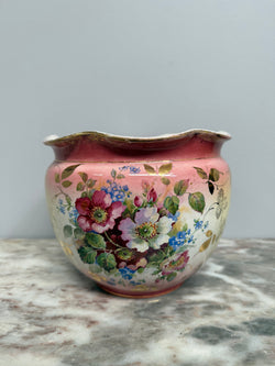 English Floral Jardiniere.  " As Is " Moonee Ponds Antiques