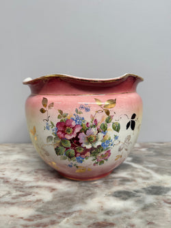 English Floral Jardiniere.  " As Is " Moonee Ponds Antiques