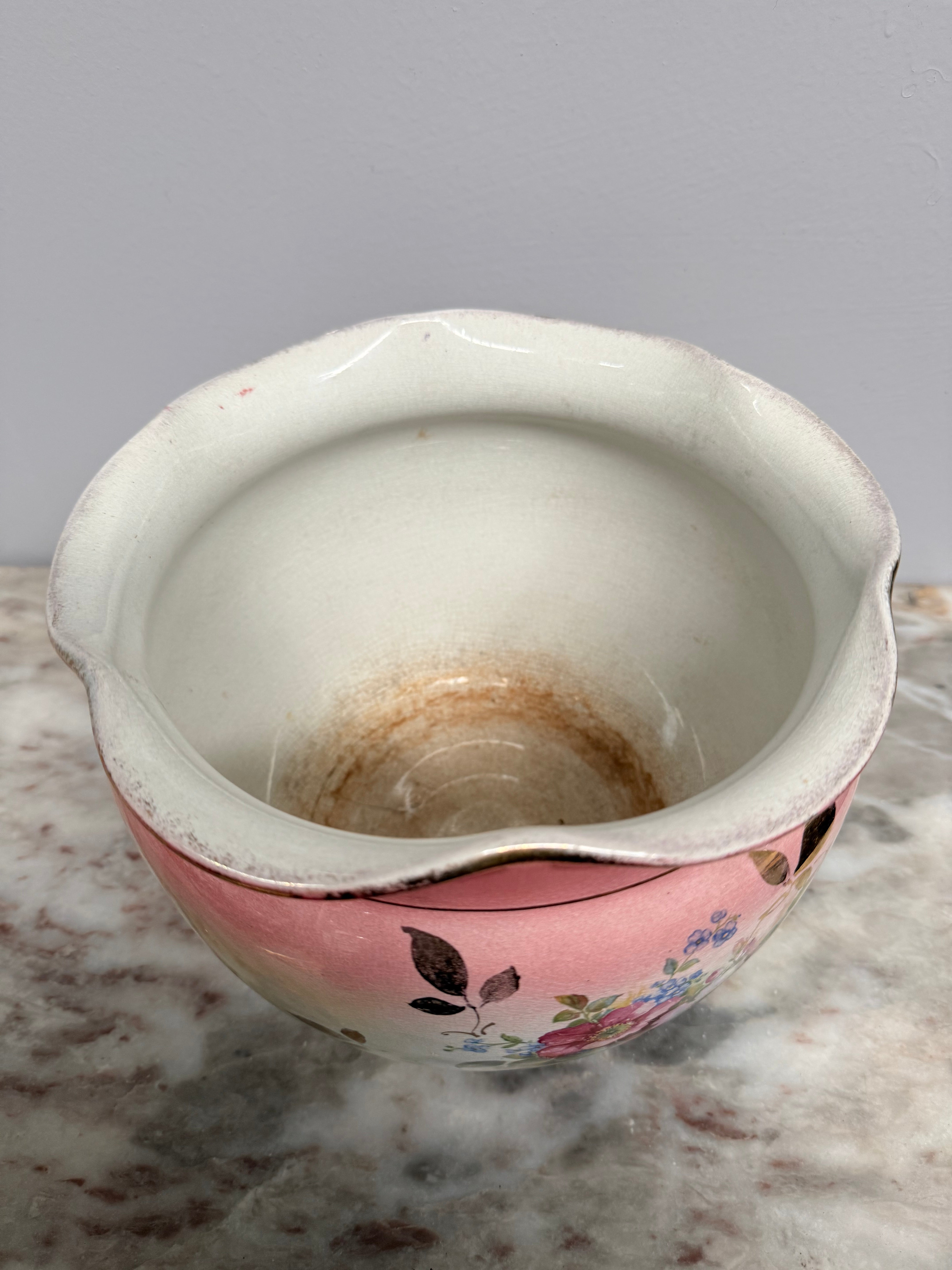 English Floral Jardiniere. " As Is " | Antique & Vintage | Moonee Ponds Antiques | Australia Wide Delivery