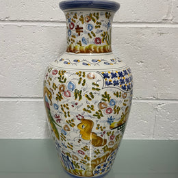 Vintage Hand Painted Portugal Vase