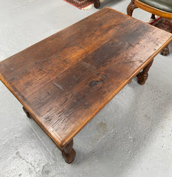 Rustic Reclaimed French Oak Coffee Table | Antique & Vintage | Moonee Ponds Antiques | Australia Wide Delivery
