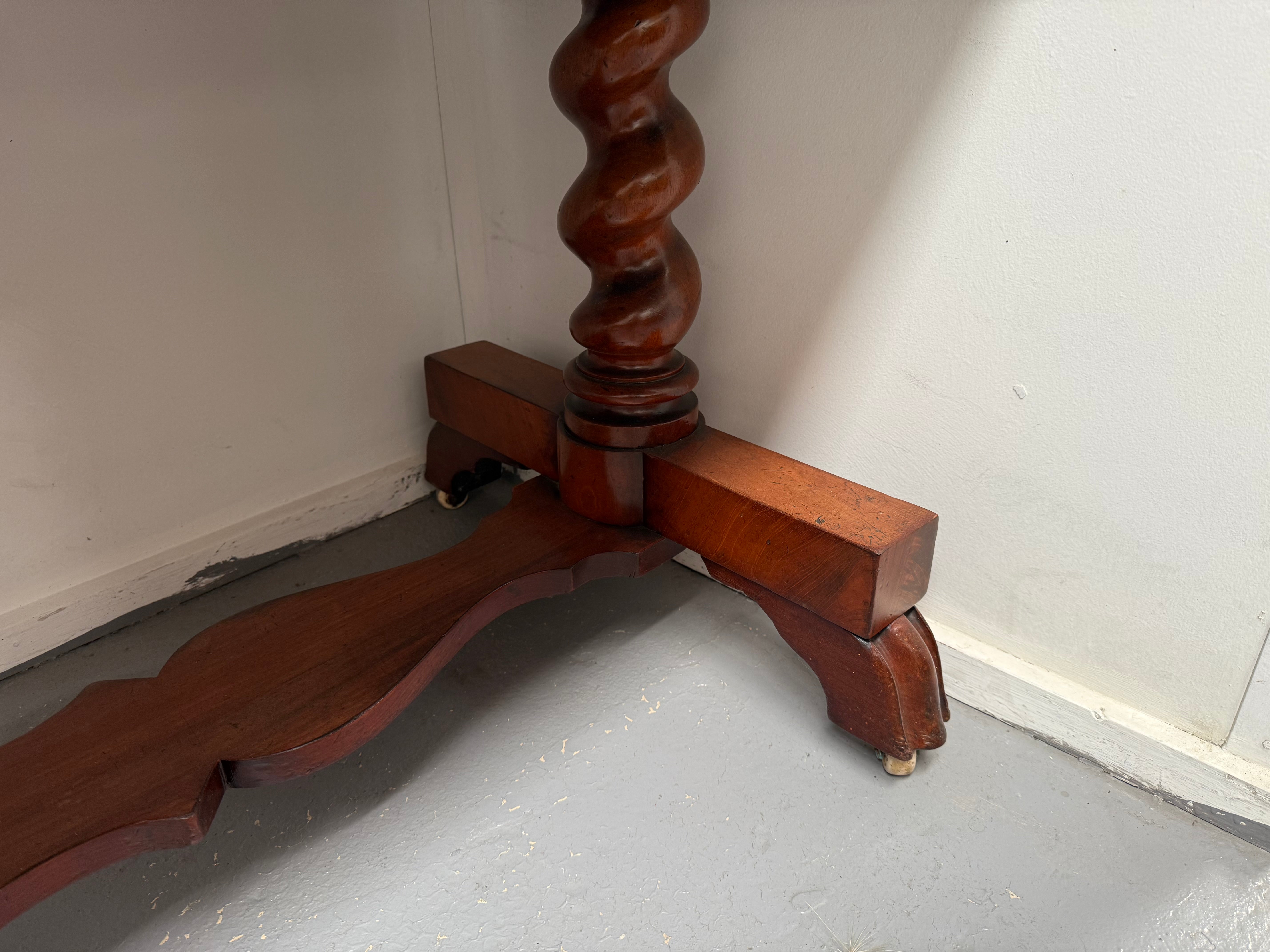 Elegant Victorian Side Table With two Drawers | Antique & Vintage | Moonee Ponds Antiques | Australia Wide Delivery