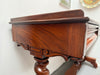 Elegant Victorian Side Table With two Drawers | Antique & Vintage | Moonee Ponds Antiques | Australia Wide Delivery
