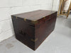 Antique Brass Bound Mahogany Sea Chest | Antique & Vintage | Moonee Ponds Antiques | Australia Wide Delivery