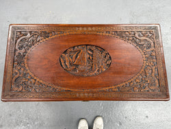 Vintage Carved Camphorwood Chest Circa: 1930's | Antique & Vintage | Moonee Ponds Antiques | Australia Wide Delivery