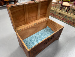 Vintage Carved Camphorwood Chest Circa: 1930's | Antique & Vintage | Moonee Ponds Antiques | Australia Wide Delivery