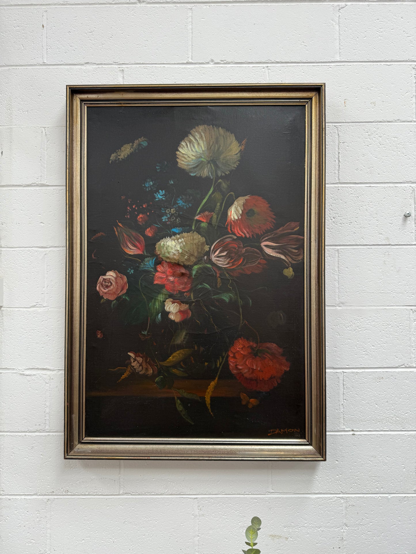 Beautiful Dutch Style Floral oil painting