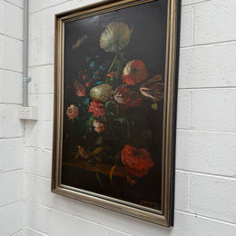 Beautiful Dutch Style Floral oil painting