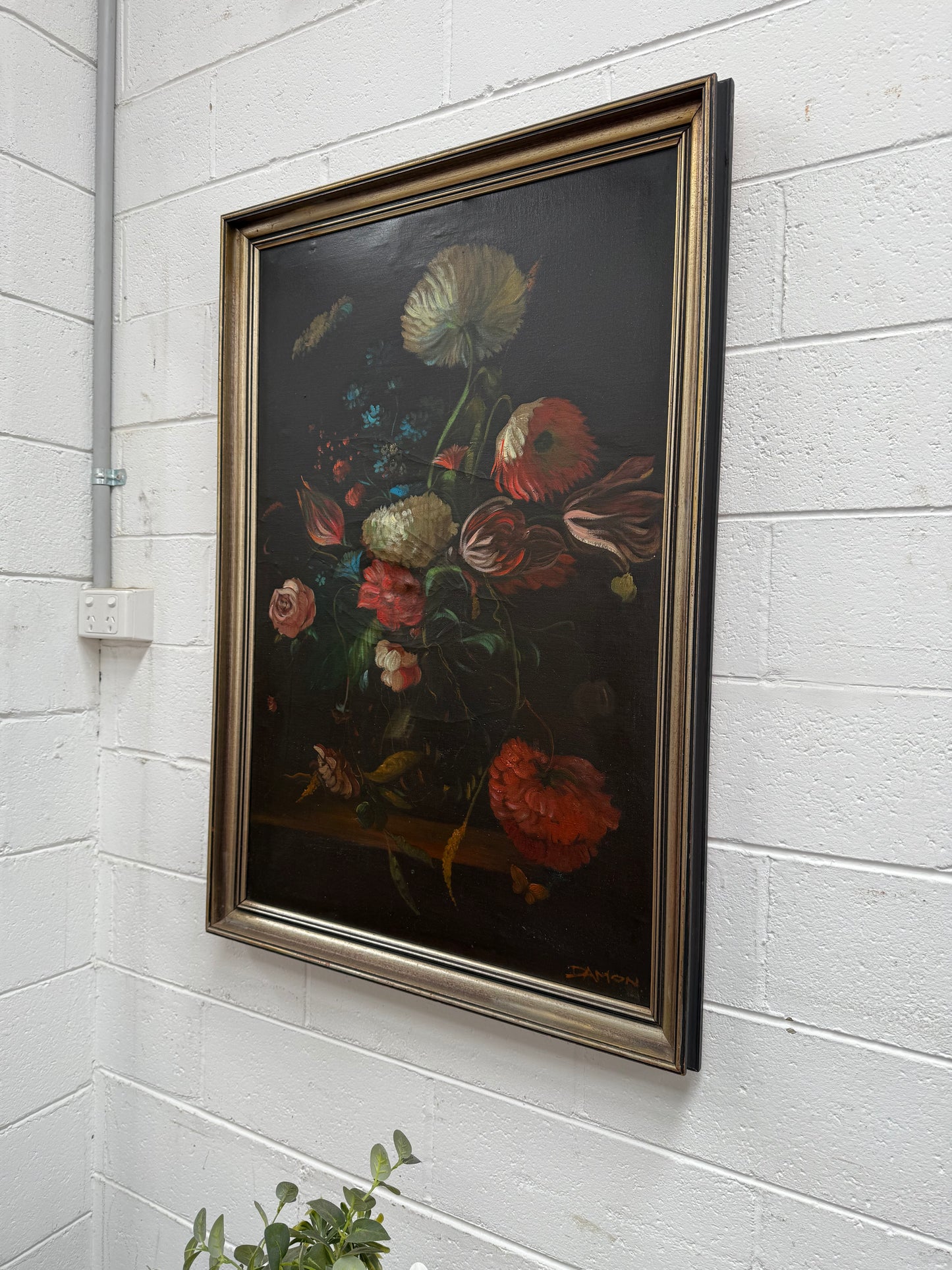 Beautiful Dutch Style Floral oil painting
