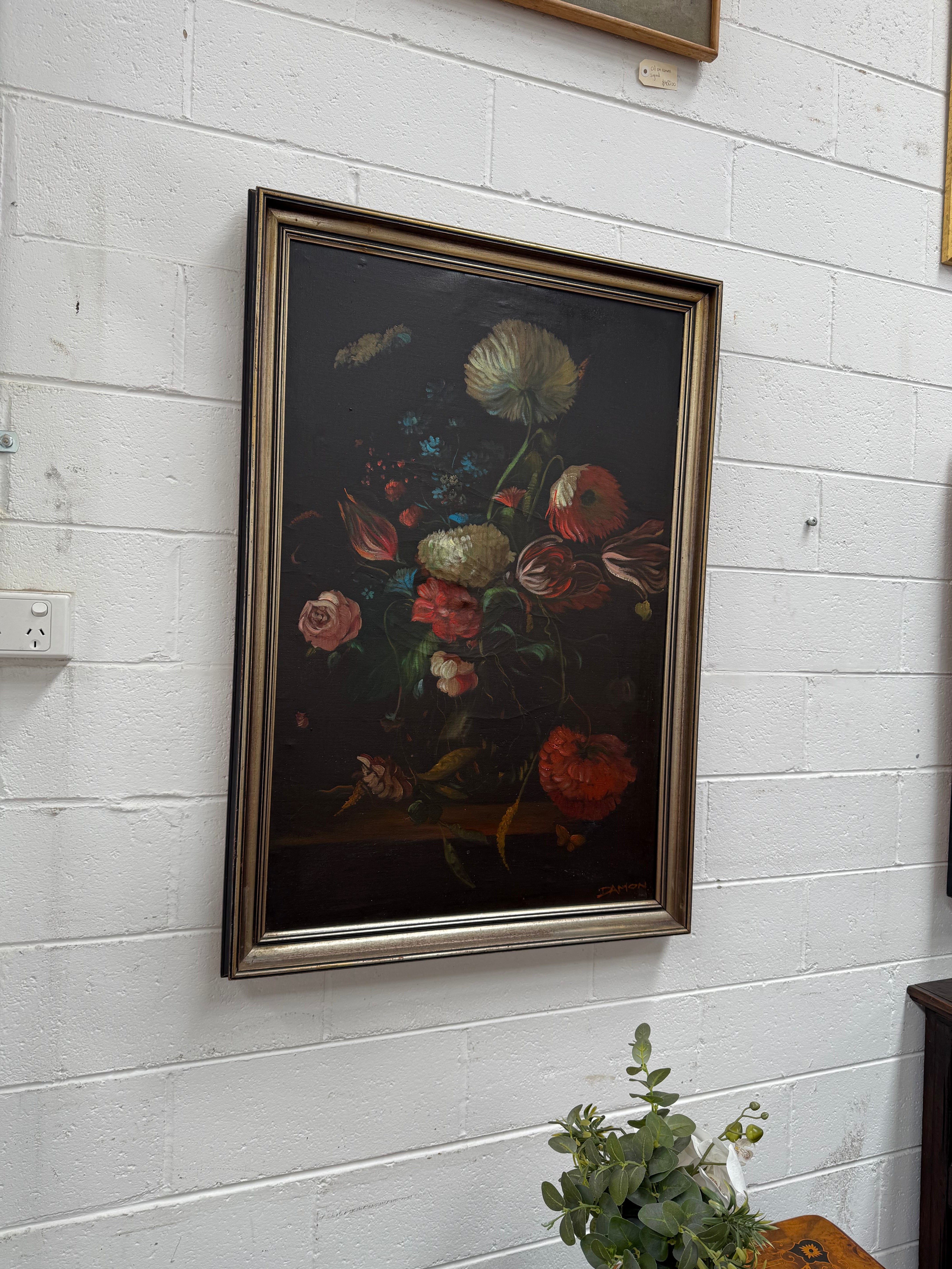 Beautiful Dutch Style Floral Oil Painting | Antique & Vintage | Moonee Ponds Antiques | Australia Wide