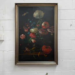 Beautiful Dutch Style Floral oil painting